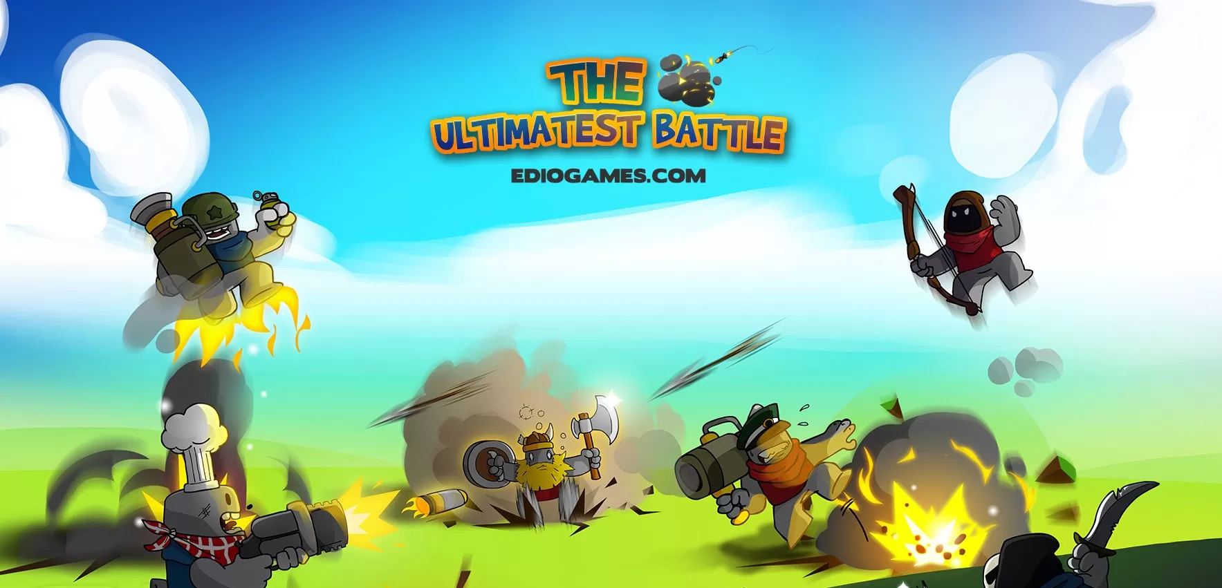The Ultimatest Battle - играть онлайн. Лучшие 2D платформеры