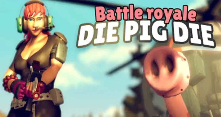 Die pig die - играть онлайн. Обзор. Бесплатный Battle Royale