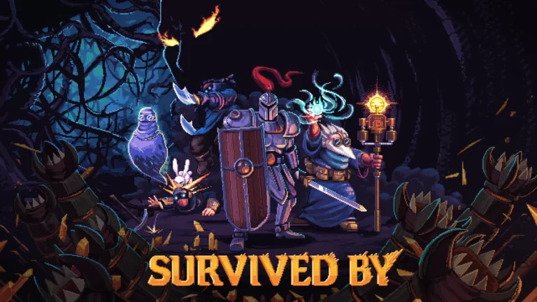 Survived By - играть онлайн. Обзор. Пиксельные игры
