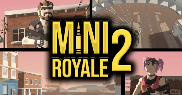 MiniRoyale 2 - играть онлайн. Обзор. 3D Battle Royale