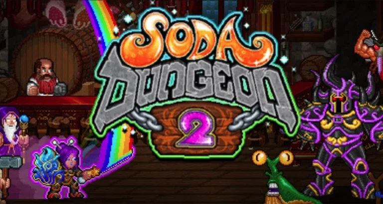 Soda Dungeon 2 - играть онлайн. Обзор. Dungeon Crawler игры