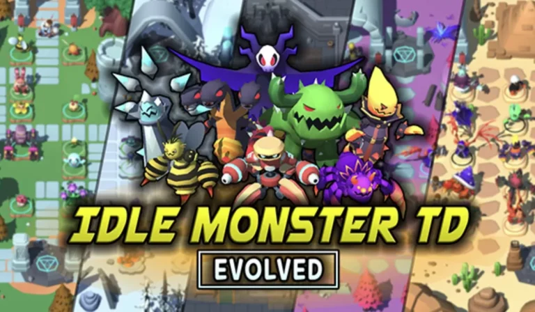 Idle Monster TD: Evolved - играть онлайн. Tower Defense с монстрами