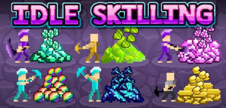 Idle Skilling - играть на ПК (скачать) | Айдл кликер