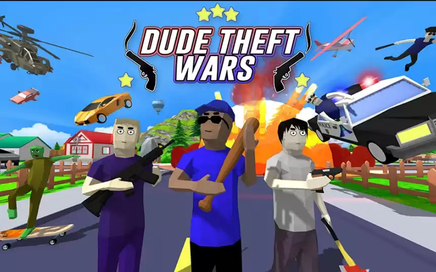 Dude Theft Wars чит-коды