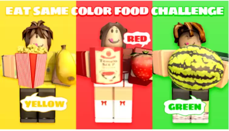 Коды Eat Same Color Food Challenge - бесплатные вознаграждения