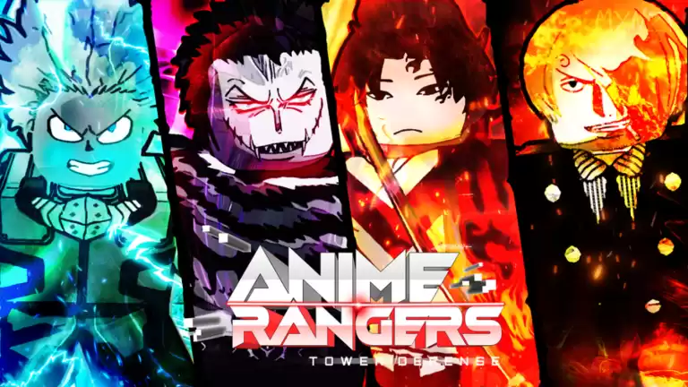 Коды Anime Rangers - гемы и кристаллы