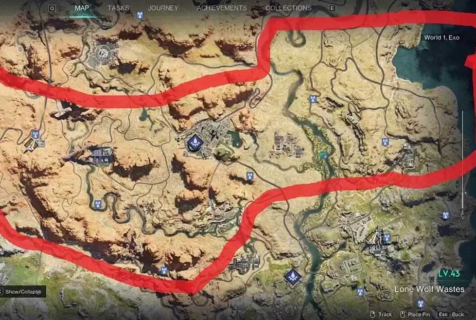 Пустоши Одинокого волка (Lone Wolf Wastes)