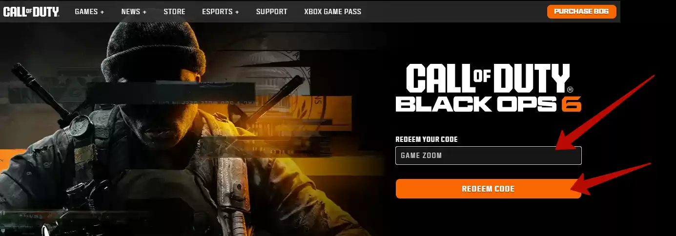Куда вводить коды Call of Duty Black Ops 6?