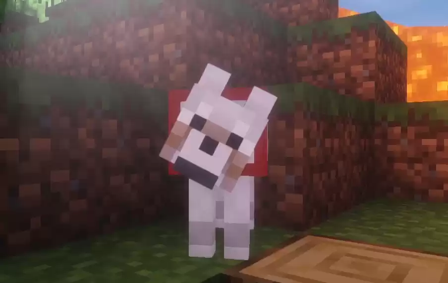 Minecraft волк: Как приручить, как найти и как разводить