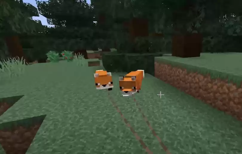 Как найти и приручить лису в Minecraft
