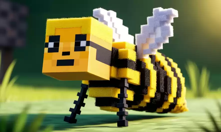 Пчелы в Minecraft гайд: Как разводить и зачем нужны