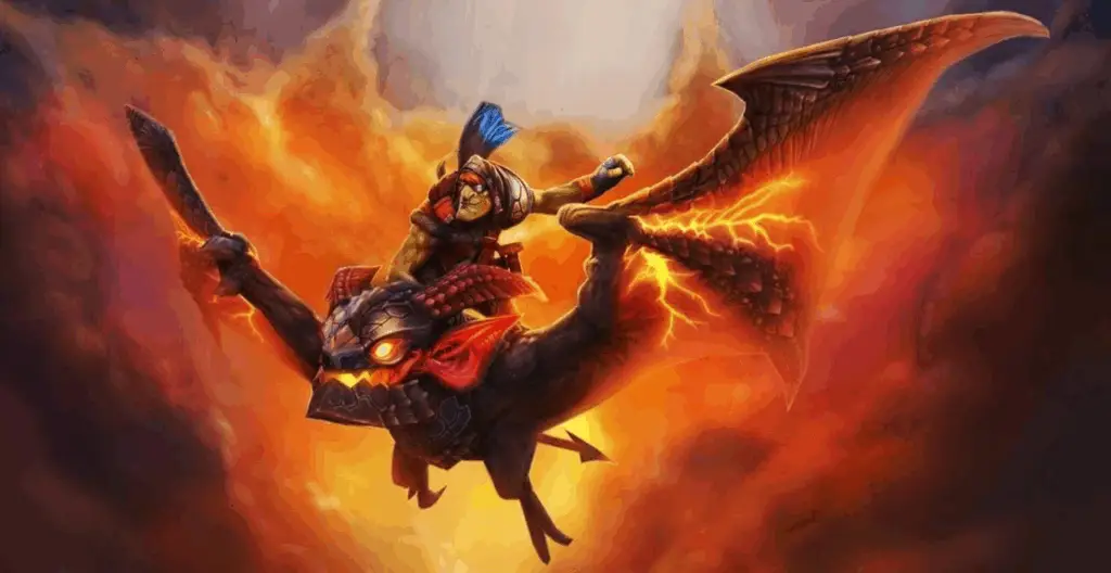 Batrider: похититель на летучей мыши