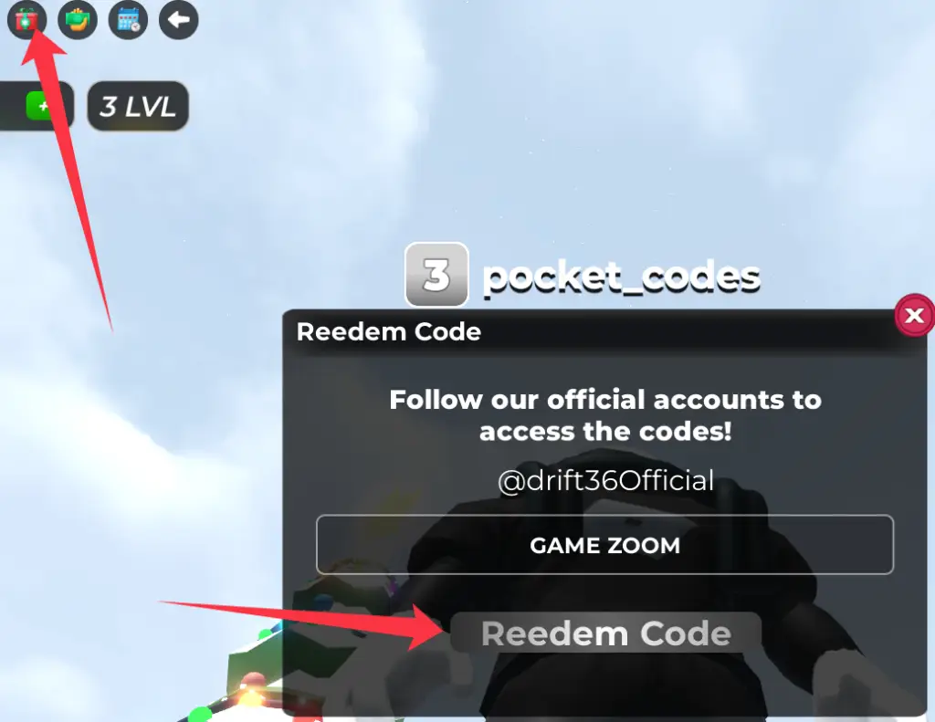 Куда вводить Drift 36 коды?