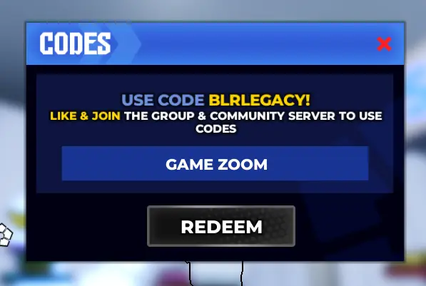 Куда вводить BLR: Legacy коды?