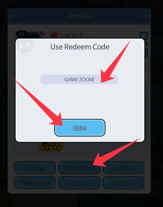 Как активировать коды Skull Up?