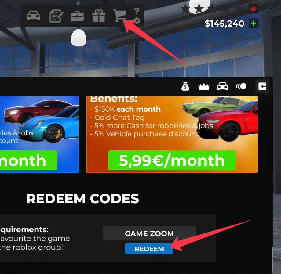 Куда вводить Roanoke коды?