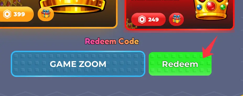 Куда вводить Brainrot Card Battles коды?