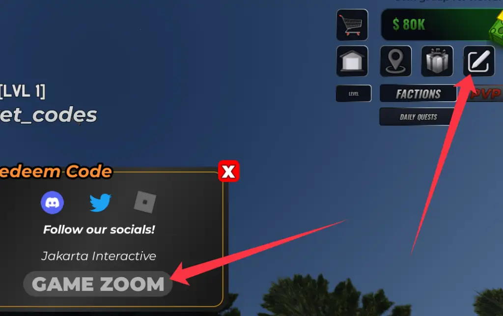 Куда вводить Eagle Nation коды?