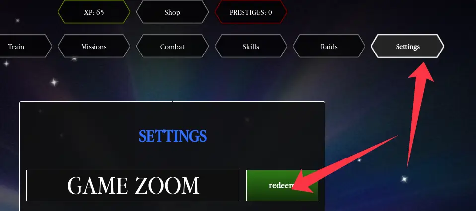 Куда вводить Tensura: Incremental коды?