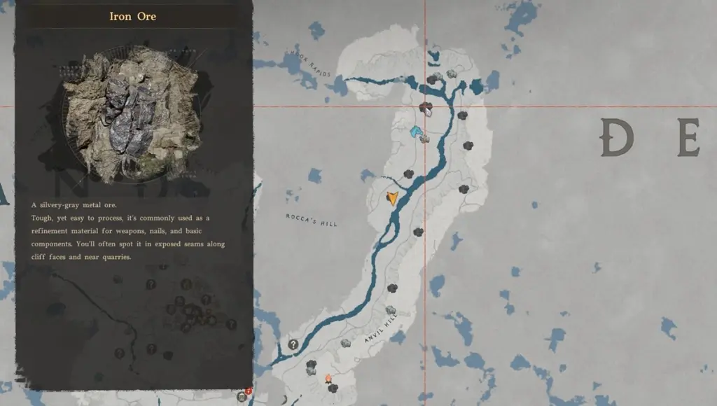 Лучшее место для фарма Железной руды в начале игры