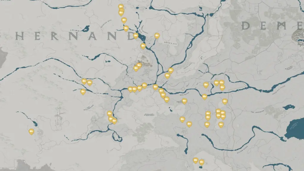 Все локации Железной руды в игре
